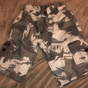 Camo Wrangler Shorts